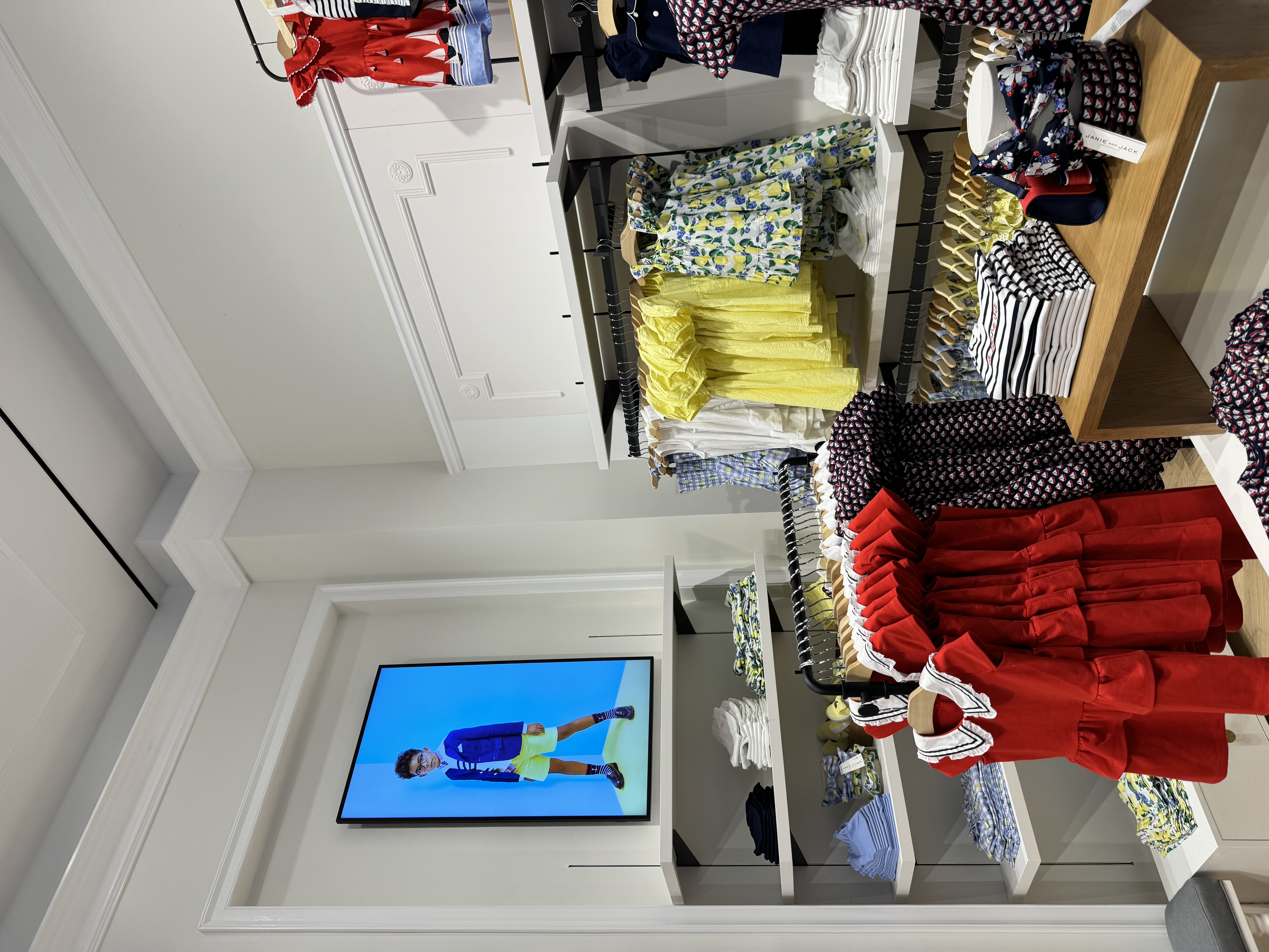 Janie and Jack interior display